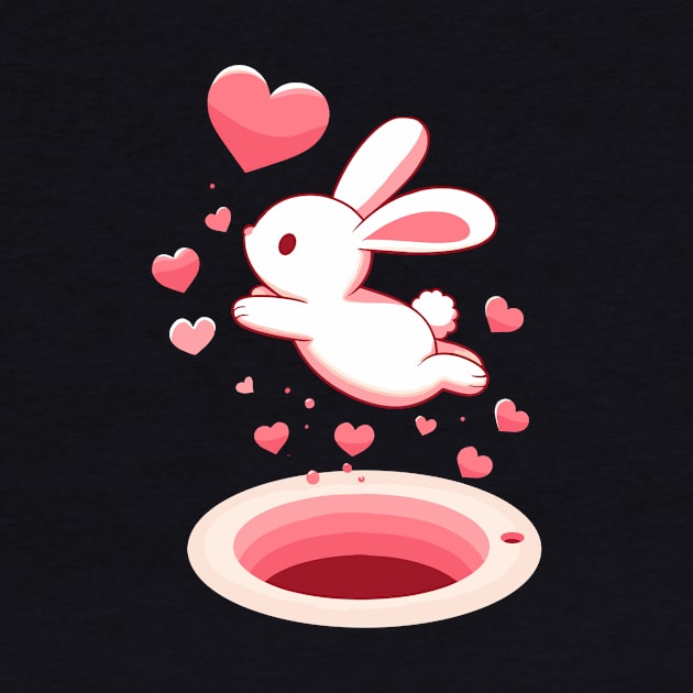 Rabbit Holes Valentine by FanArts